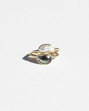 14K Night Keshi Pearl Ring