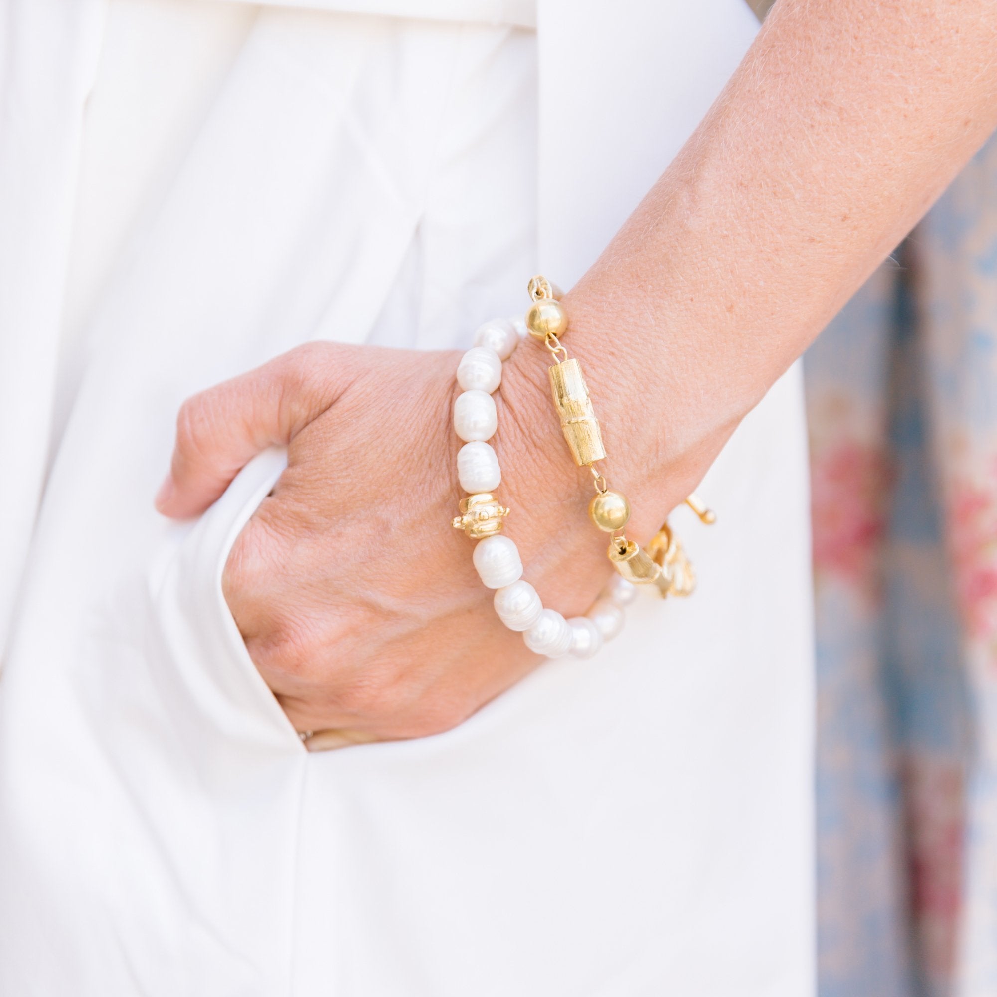 Bamboo Toggle Bracelet