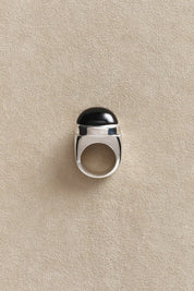 Large Awakening Ring in Onyx