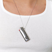 Silver Lighter Holder Necklace