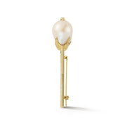 14kt Baroque Pearl Scepter Brooch