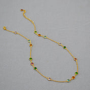 Multicolor Gemstone Necklace