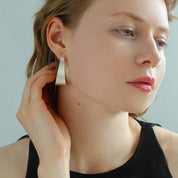 Exaggerated Geometric Earrings