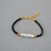 Black Obsidian Necklace l Bracelet