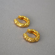 Lava Ear Hoop Earrings