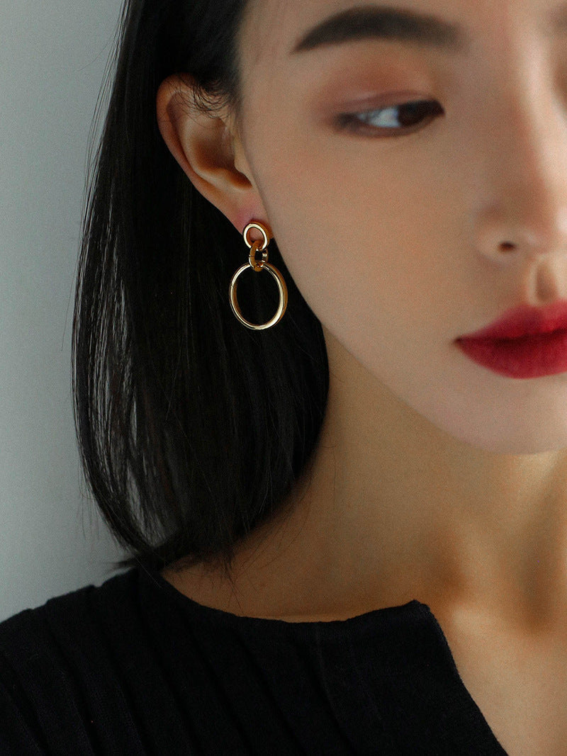 Large Circles Earrings