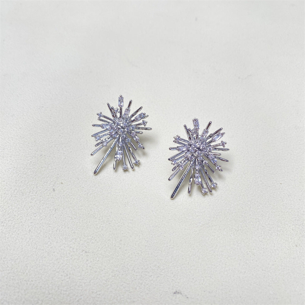 Fireworks CZ Earrings