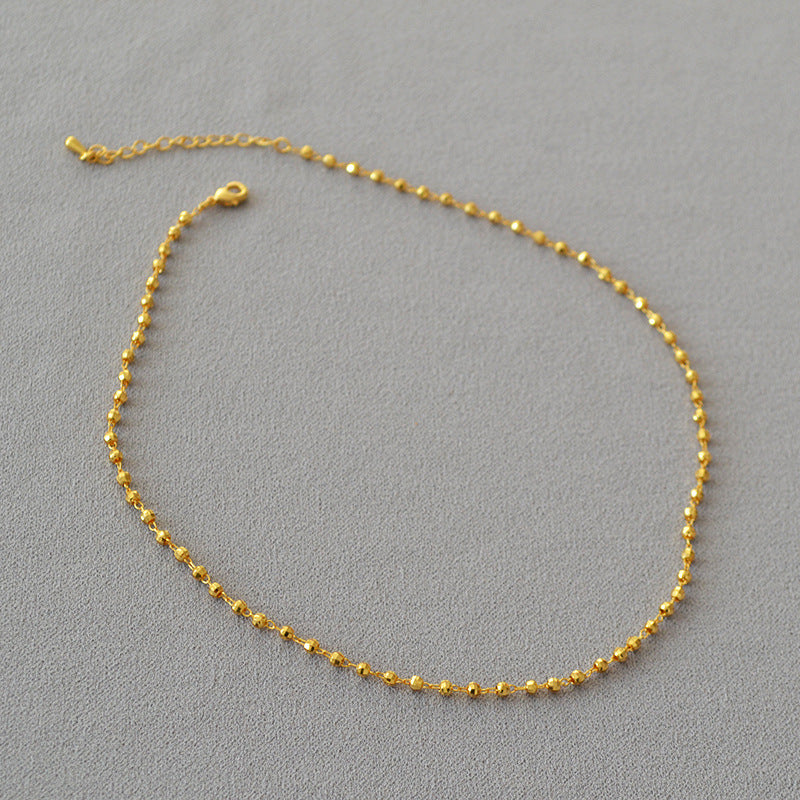 Mini Gold Ball Necklace