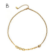 Gold Chunky Chain Necklace