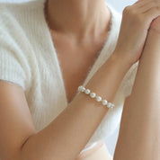 Irregular Freshwater Pearls Magnetic Clasp