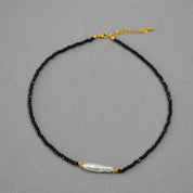 Black Obsidian Necklace l Bracelet