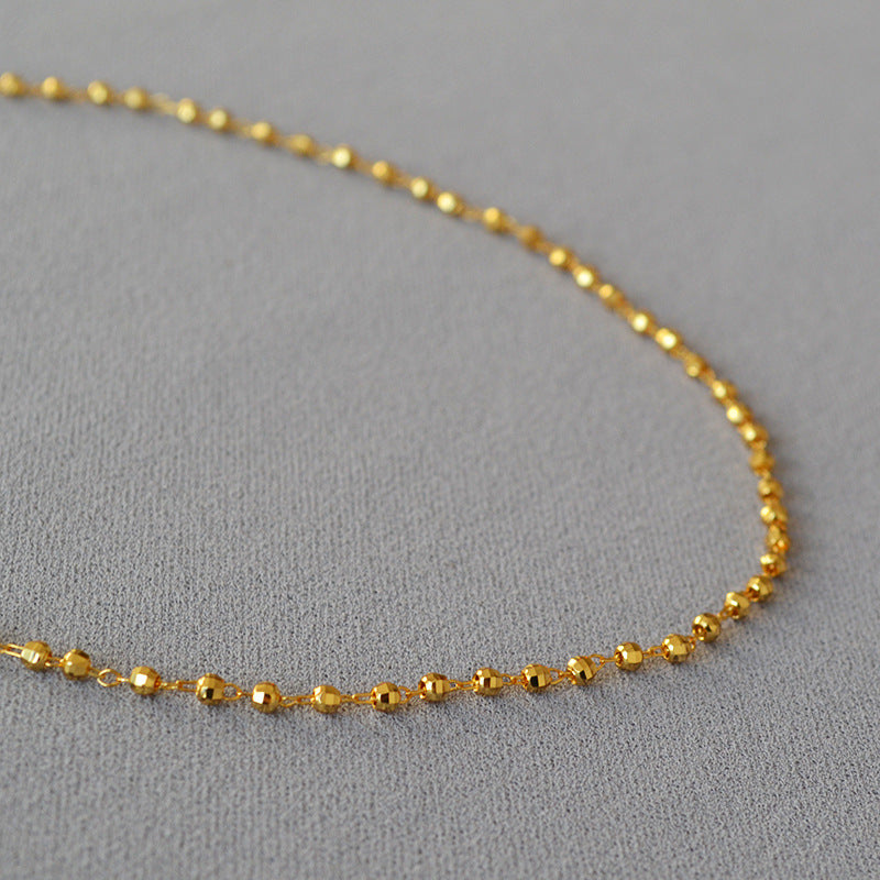 Mini Gold Ball Necklace