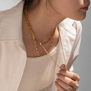 Gold Chunky Chain Necklace