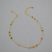 Multicolor Gemstone Necklace