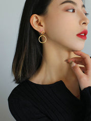 Large Circles Earrings