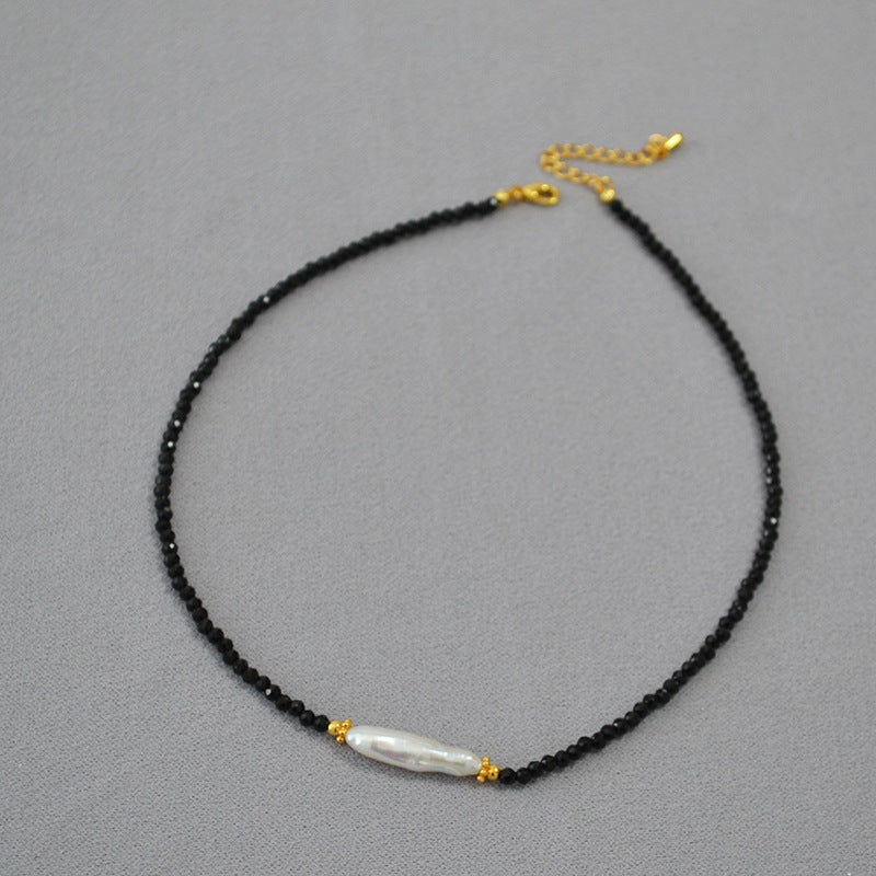 Black Obsidian Necklace l Bracelet