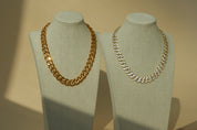 THE CHUNKY CUBAN NECKLACE & BRACELET- LINK COLLECTION