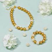 Pearl Cluster Margaret Necklace