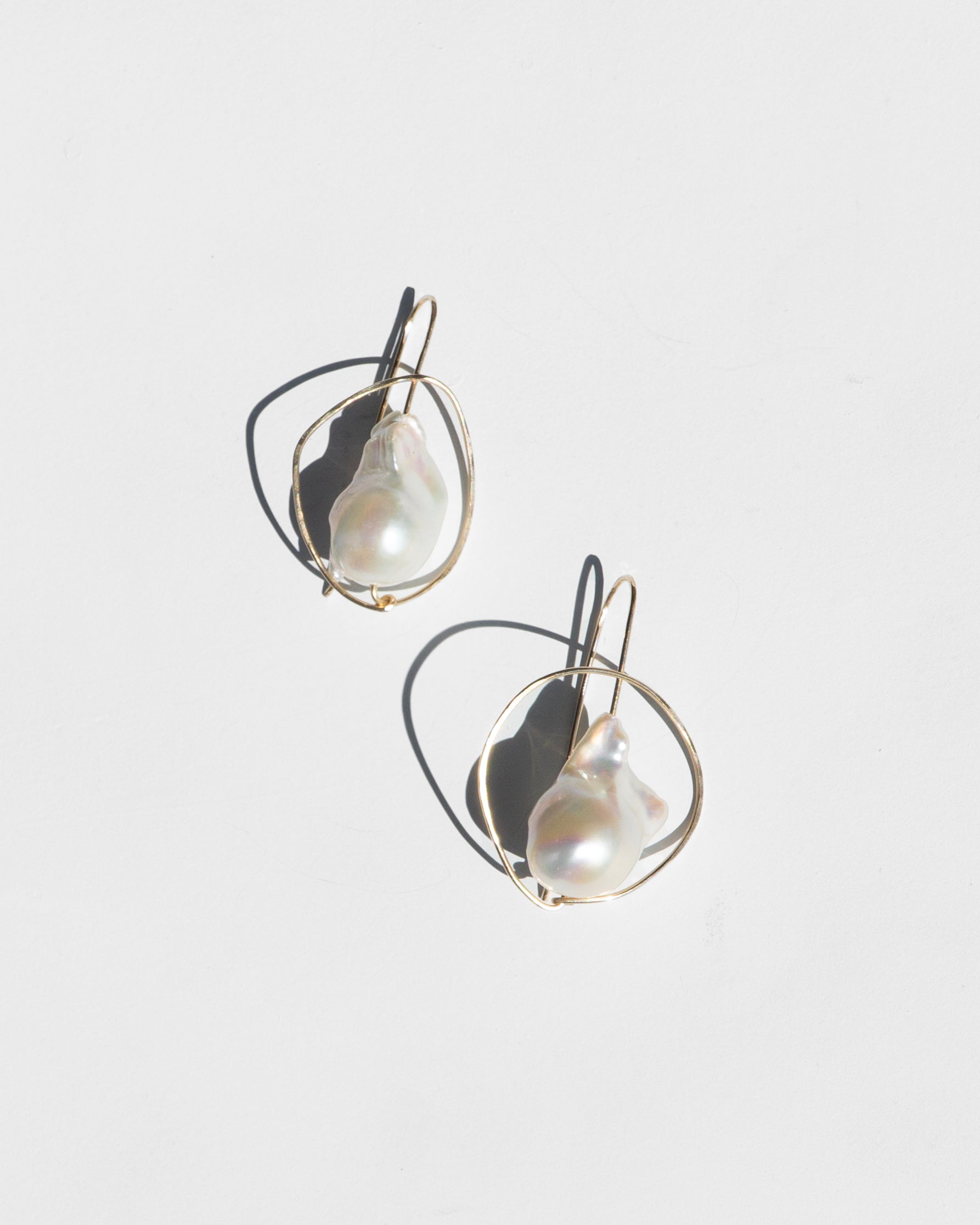 Pearl Orbit Earrings