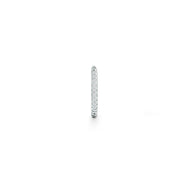 Single 12mm Diamond Huggie