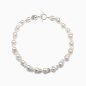 Baroque Pearl Necklace + Bracelet Set