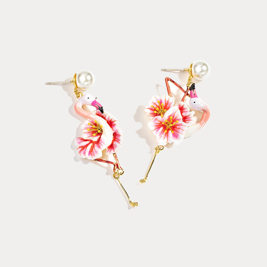 Flamingo Earrings