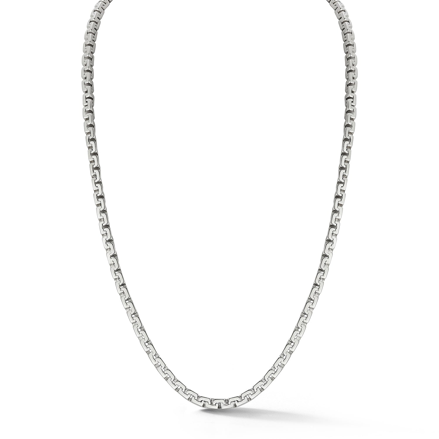 Square Link Chain Necklace