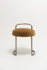 LOUIS SOGNOT, TUBULAR METAL STOOL, C. 1930