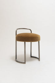 LOUIS SOGNOT, TUBULAR METAL STOOL, C. 1930