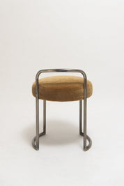 LOUIS SOGNOT, TUBULAR METAL STOOL, C. 1930