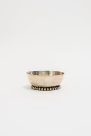 JEAN DÉSPRES, HAMMERED SILVER BOWL, C. 1930