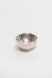 WILLIAM SPRATLING, HAMMERED STERLING SILVER POTPOURRI BOWL, C. 1940