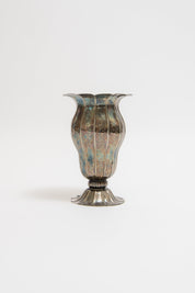 JOSEF HOFFMANN, WIENER WERKSTÄTTE, SILVER VASE, C. 1925