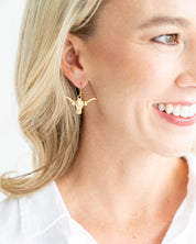 Longhorn Drop Earrings