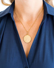 Dainty Queen Elizabeth II Coin Necklace