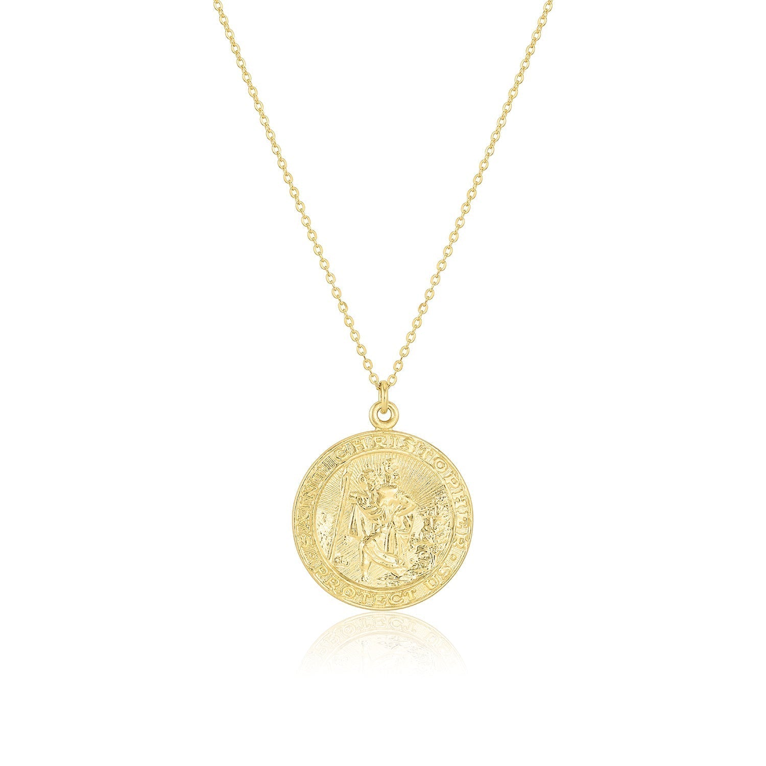 Saint Christopher Necklace by Set & Stones