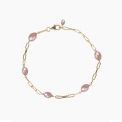 Kamala Keshi Pink Pearl Bracelet