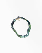 14K Sea Tourmaline Layering Bracelet