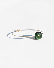 Green Tourmaline Cuff Bracelet