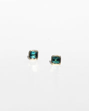 14K Tourmaline Floating Studs