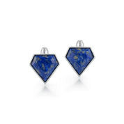 Lapis Pentagon Cufflinks