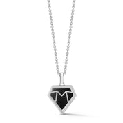 Onyx Pentagon Necklace