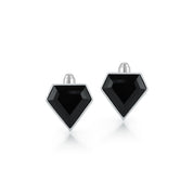 Onyx Pentagon Cufflinks