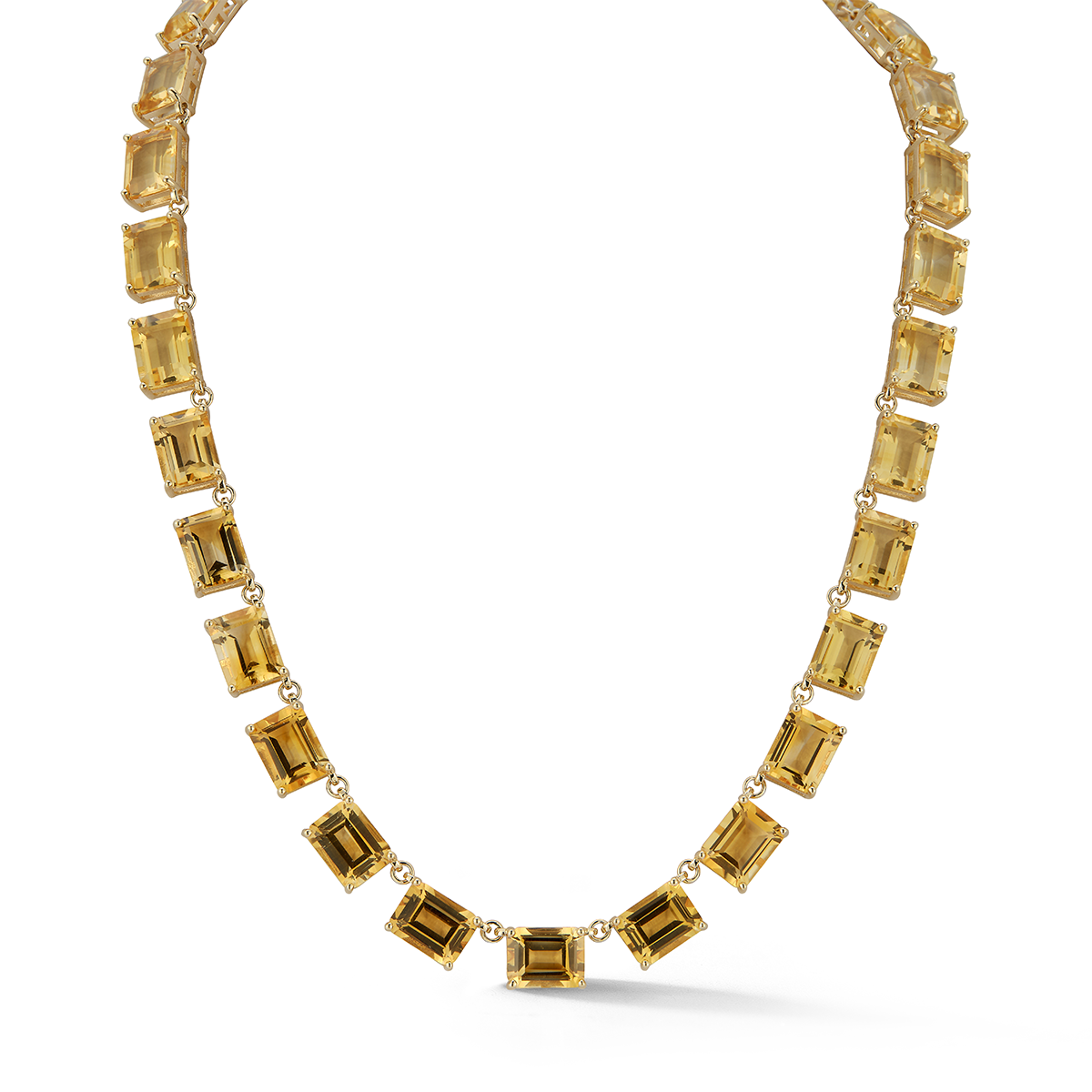 14kt Citrine Anna Riviera Necklace