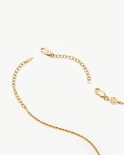 Adjustable Chain Necklace Extender | 18k Recycled Gold Vermeil