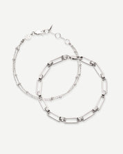 Aegis Double Chain Bracelet Set