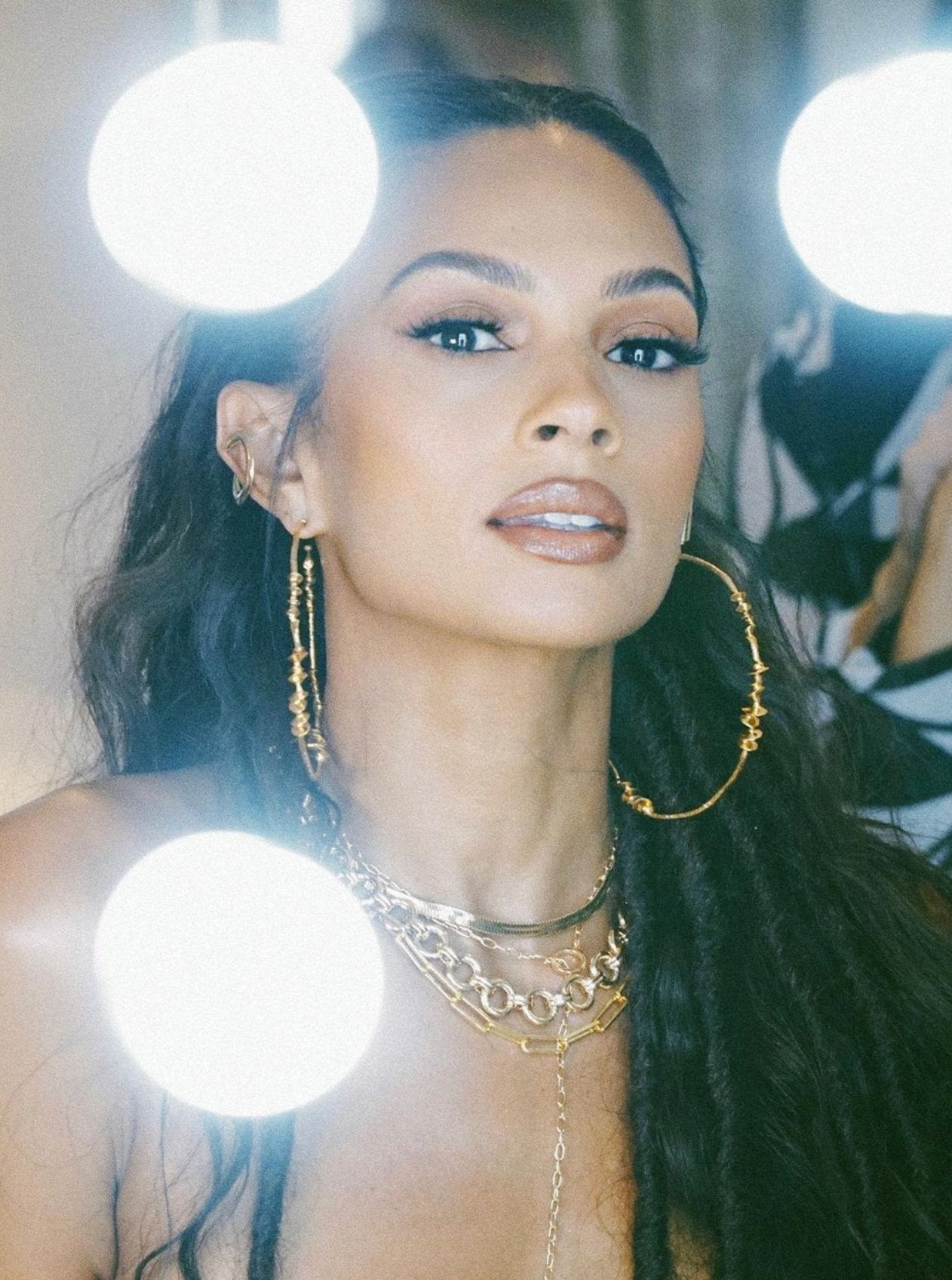 ALESHA DIXON - Frozen in Time Hoops