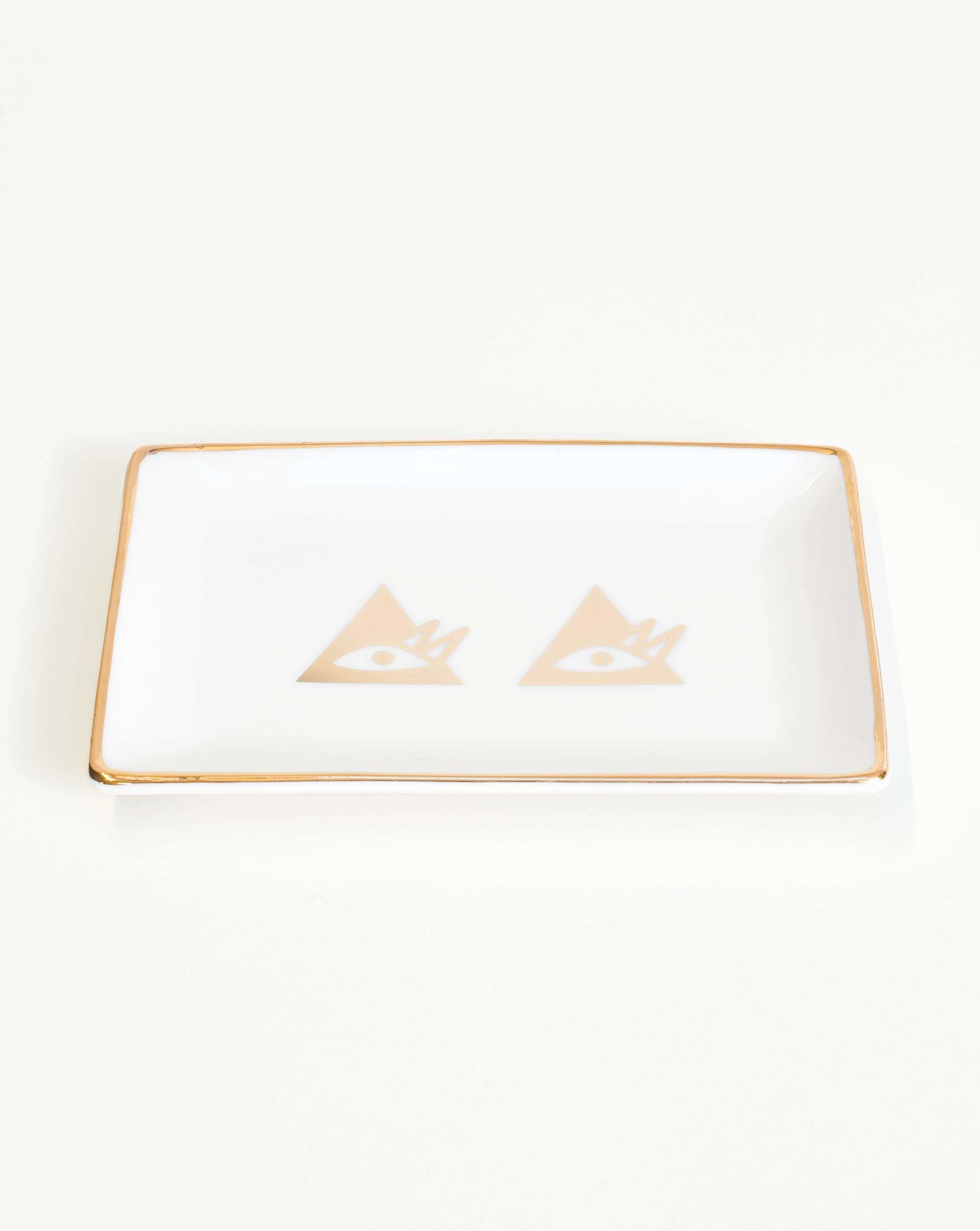 All Eyes on You Trinket Tray | Ceramic