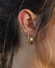 Ancien Hoop Earrings | 18k Gold Vermeil