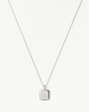 April Birthstone Pendant Necklace | Crystal/April